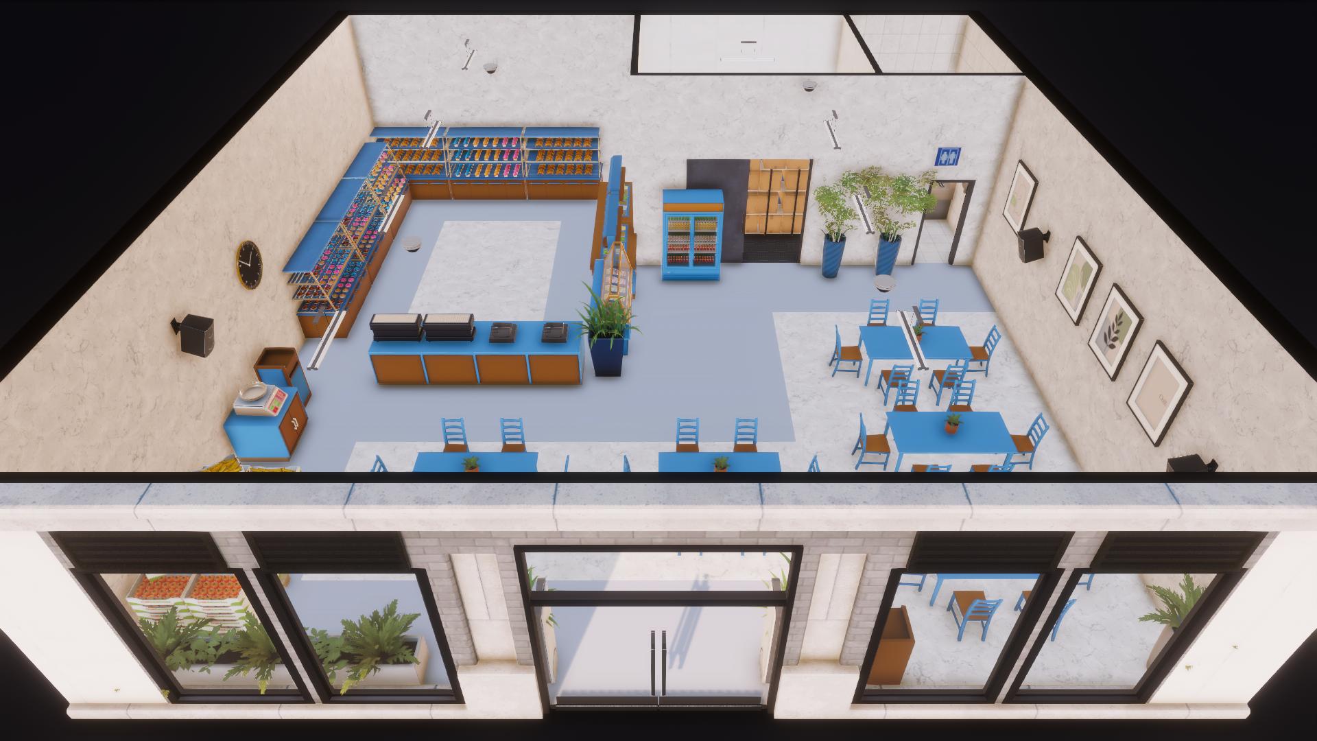 Coffee Shop C1 EA10 full preview