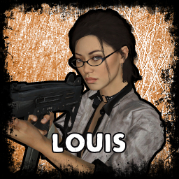 Chell - Executive + Ellie's Hair (Louis)
