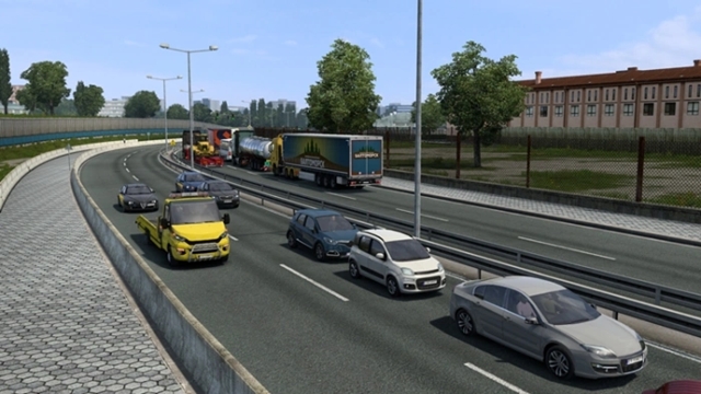 Increased Traffic Density (ETS2)