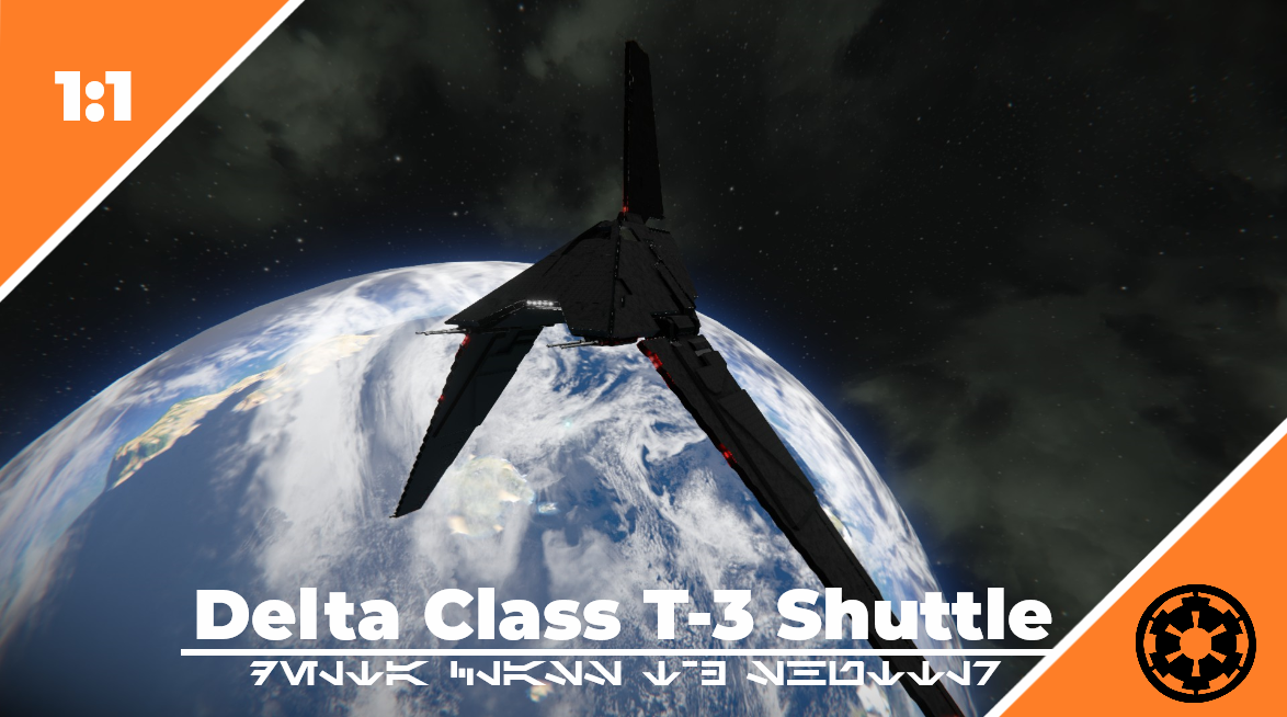 Delta Class T-3 Shuttle preview