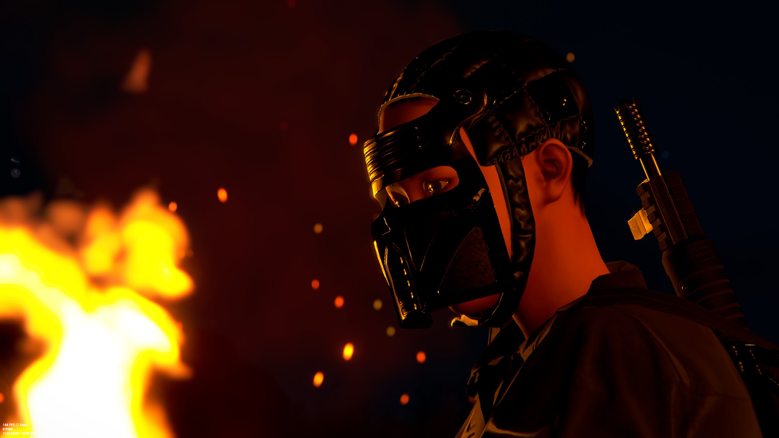 Black OPS Metal Facemask thumbnail 7