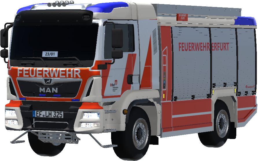 TLF 3000 (Tanklöschfahrzeug) Berufsfeuerwehr Erfurt