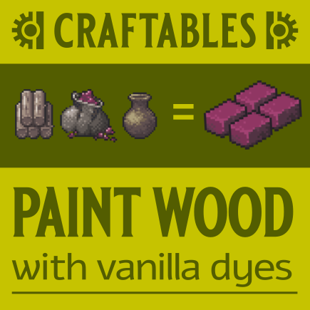 Craftables - Painted Wood