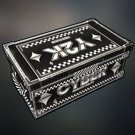 Large Wood Box | Cyber Y2K