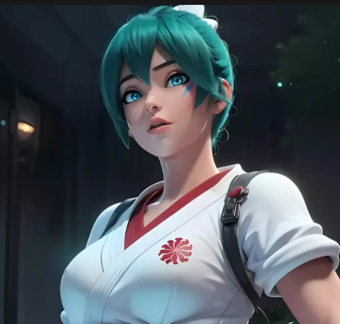 R-18 Kiriko (Overwatch) animated Milk Pills
