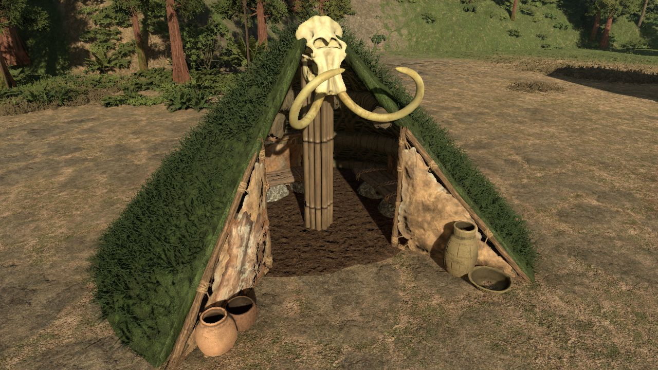 Stone Age Shaded Rest Stop