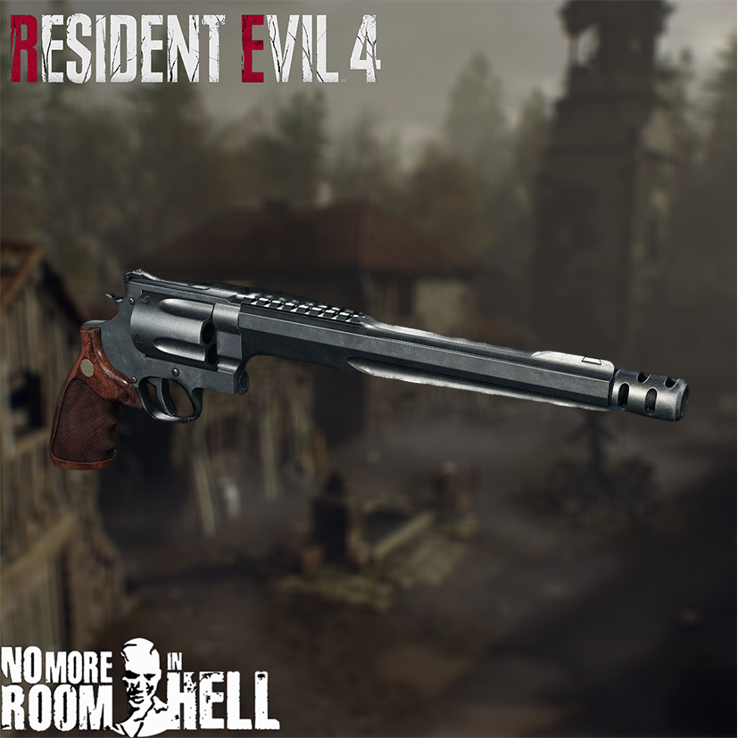 【RE4R】Handcannon（Smith & Wesson M500）Simple Remake