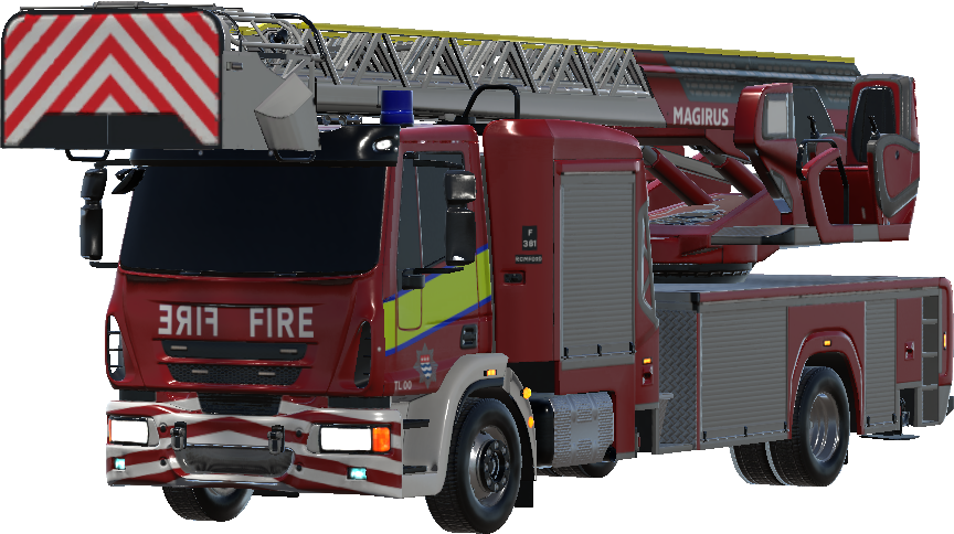 London Fire Brigade - Titan - ALP (2007)
