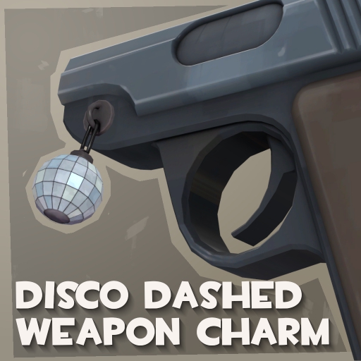 Disco Dashed Weapon Charm – Team Fortress 2 Mod