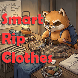 Smart Rip Clothes 42.20+ [SP/MP] – Project Zomboid Mod
