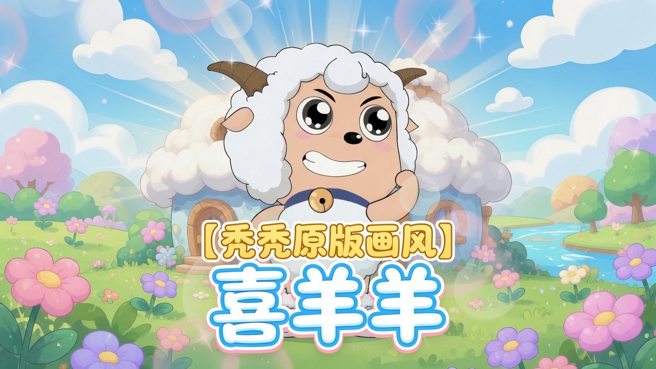 【秃秃原版画风】喜羊羊（1*男立绘+NPC+独立战斗小人）