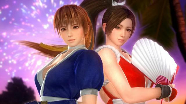 R-18 Kasumi & Mai Shiranui (Dead Or Alive) (Alternative Version) animated Glow Tablet Medkit