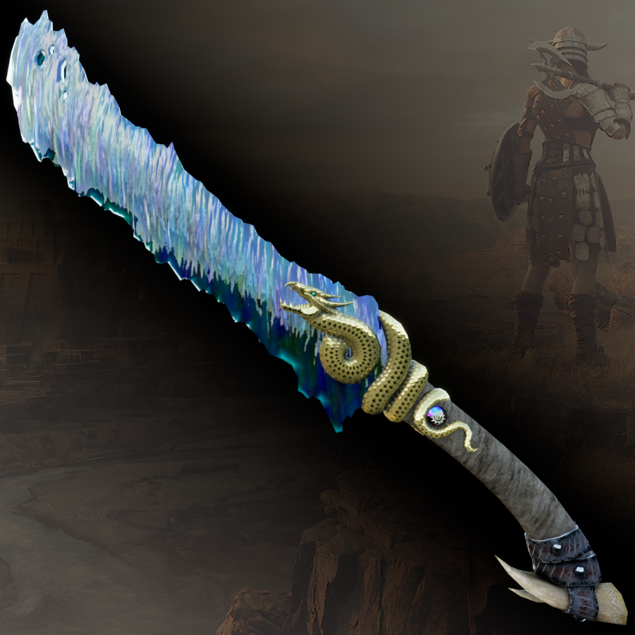 Cursed Crystal Sword