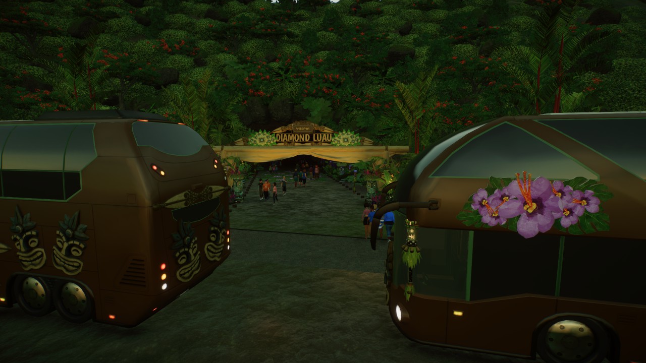 Diamond Luau Tropical Party