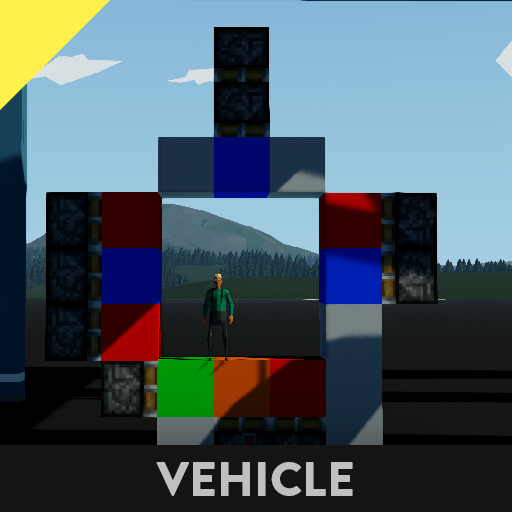 3x3 Piston door