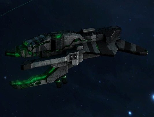 Green Reptilian Ships