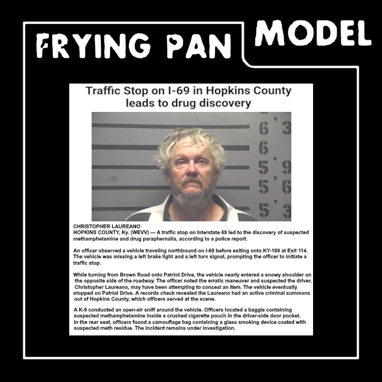 Frying Pan: My Dad's Arrest Report