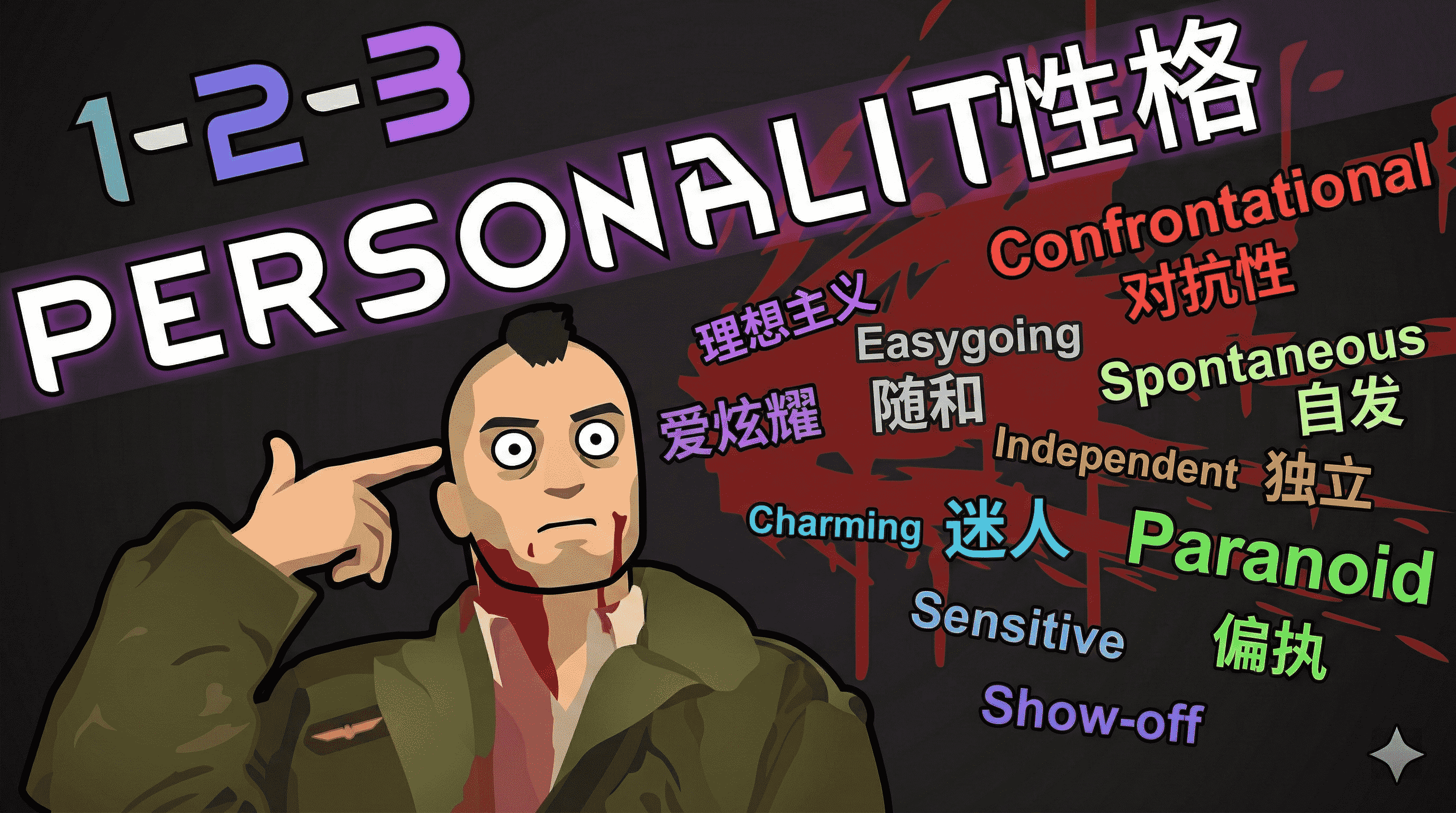 1-2-3 Personalities 系列汉化