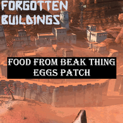 Forgotten Buildings - Food from Beak Thing Eggs Patch