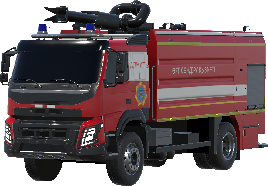 KAZ Fire Engine | АЦ 5.0-40 МЧС РК (Inferno) preview