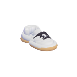 white sneaker
