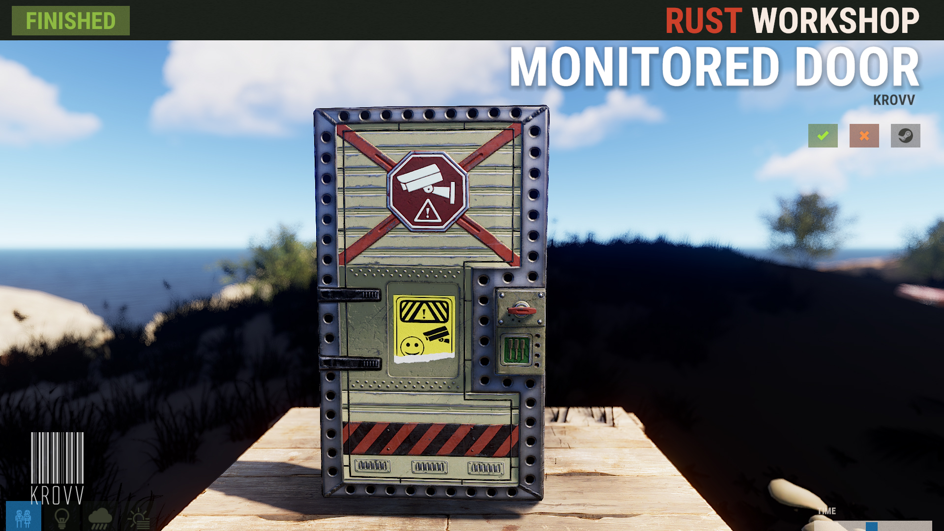 Monitored Door