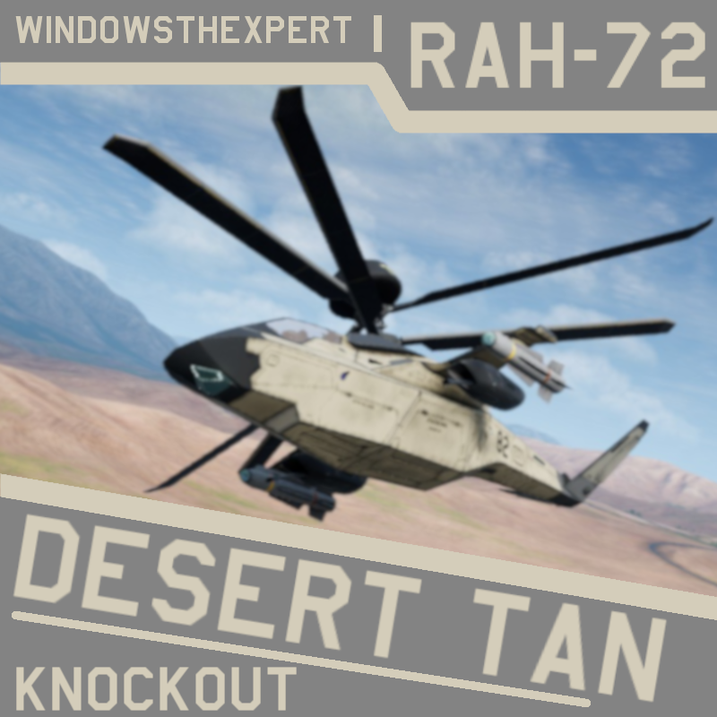 RAH-72 - Desert Tan