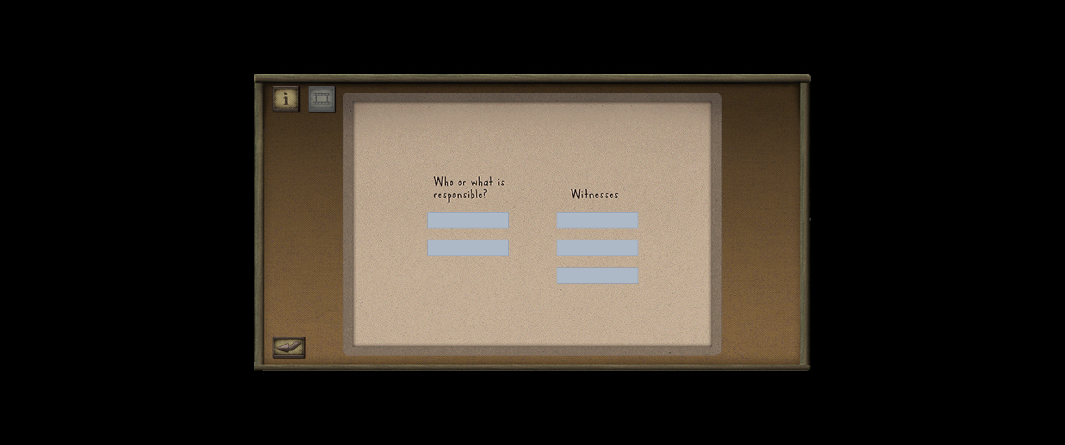 witness menu