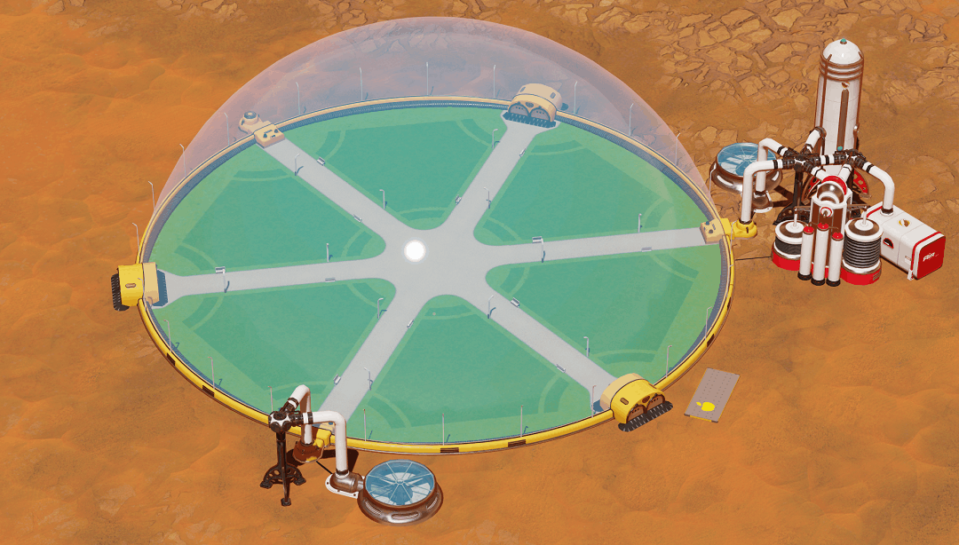 Hide Self Sufficient Dome (Quality of Life Mods) preview