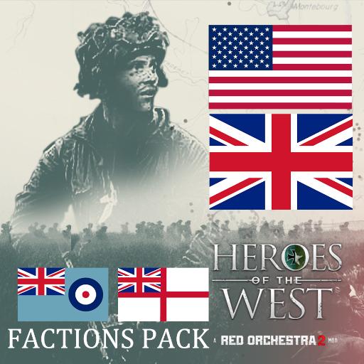 RO2 heroes of the west mod Historical factions Pack 红色管弦乐队2西线英雄历史阵营包 preview