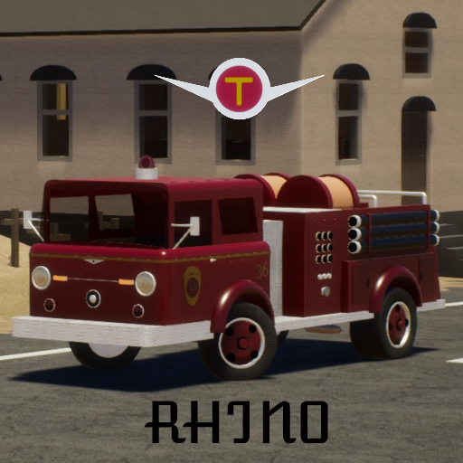 Troubadour rhino firetruck 1952