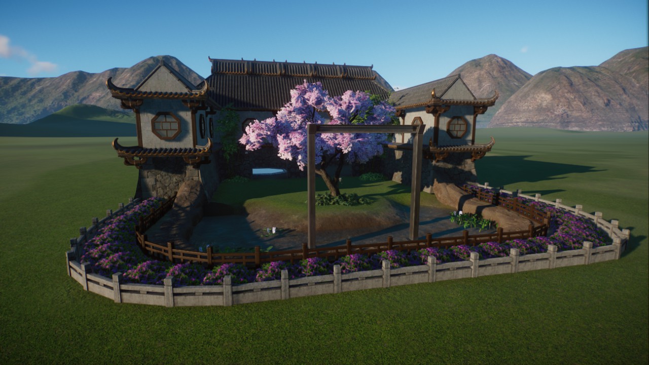 Asiana Red-Crowned Crane Habitat preview
