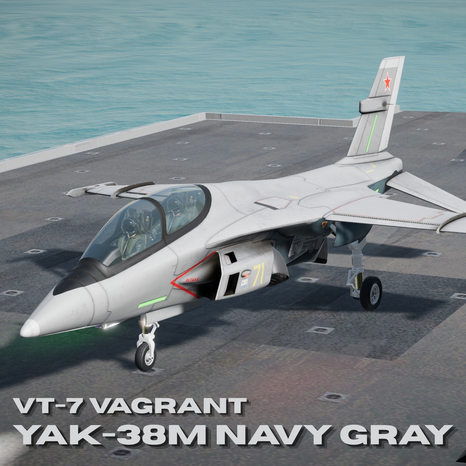 Yak-38M Navy Gray - VT-7 Vagrant
