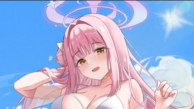 R-18 Misono Mika (Blue Archive) animated Glow Adrenaline