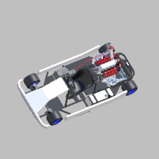 v8 racing gokart ( works)