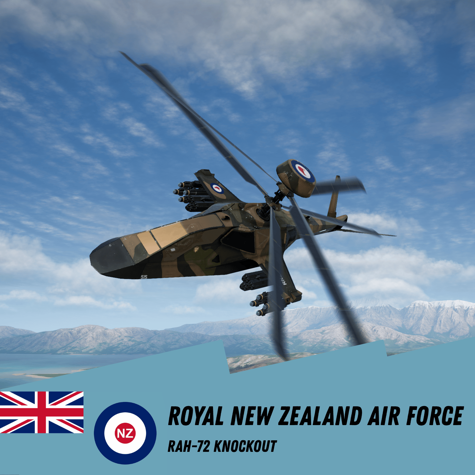 RNZAF RAH-72 Knockout - "Kia Ora!"