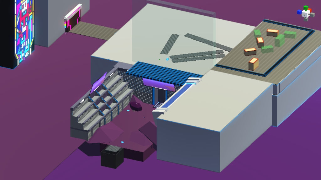 Planet Magenta 5 Colony