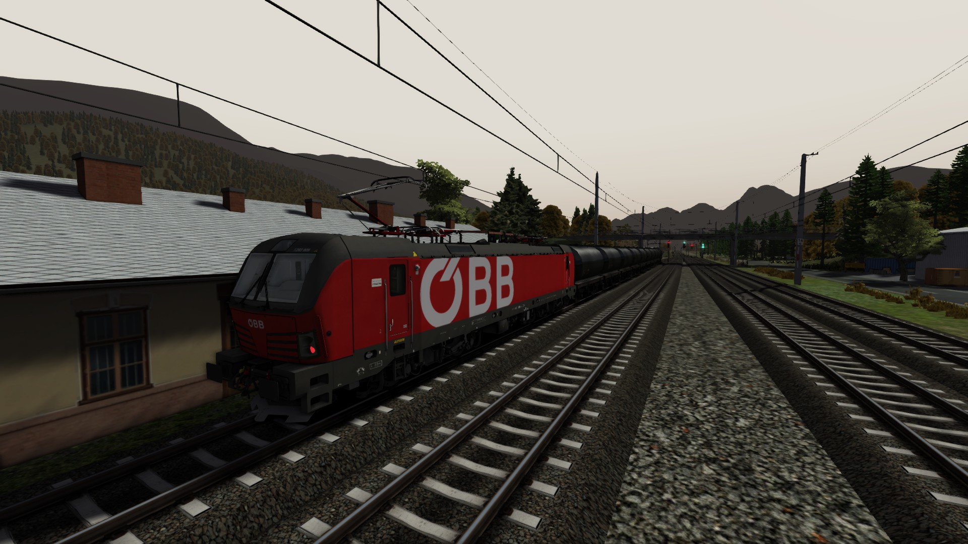 517 Austria tout Arlbergbahn Part 3 Zirl Job Sidings