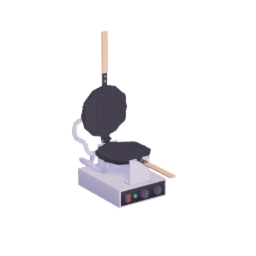 Bubble waffle maker