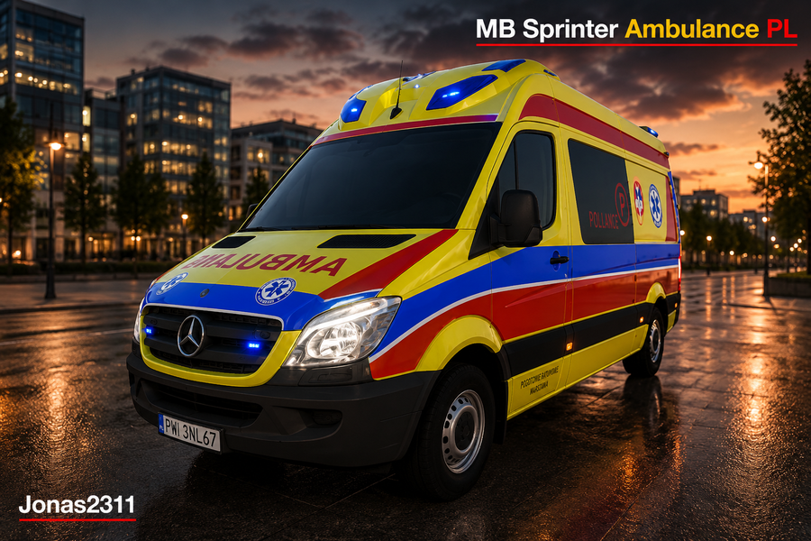 MB Sprinter Ambulance Polish