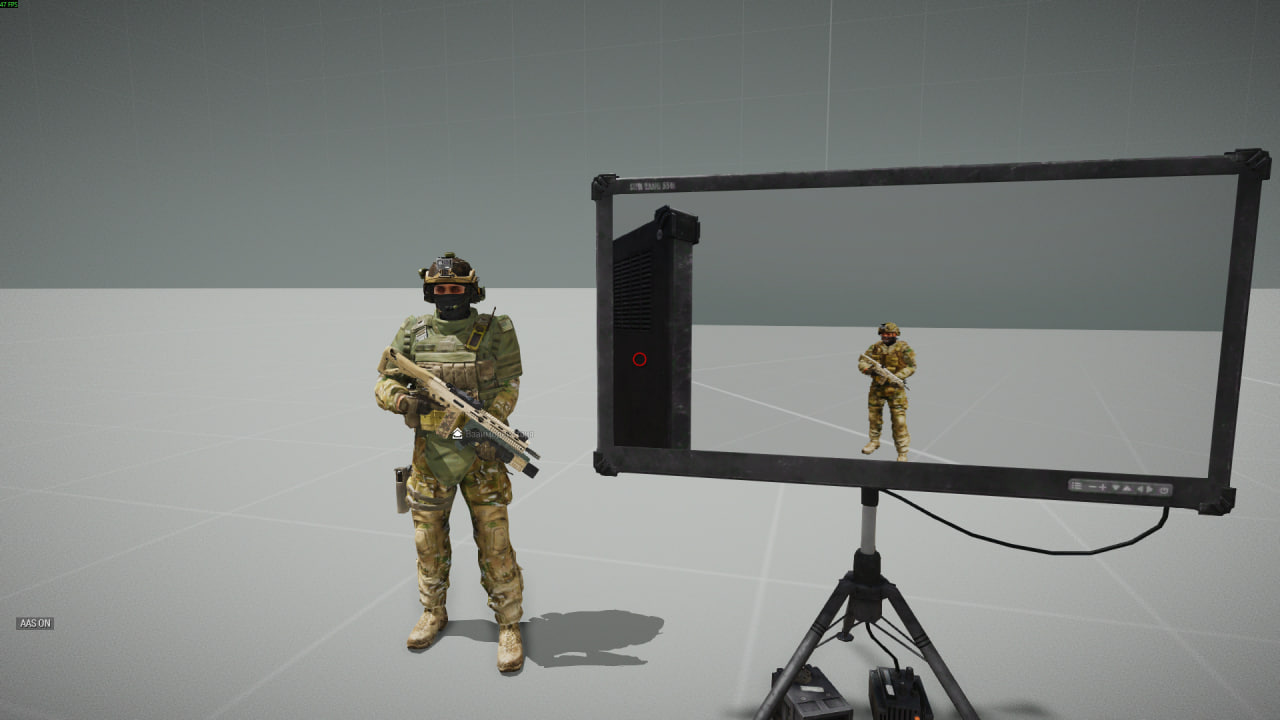 Monitor for the GoPro camera