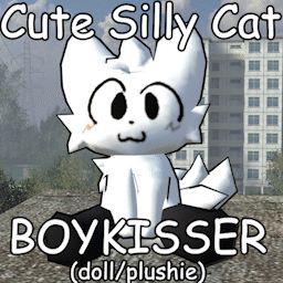 Cute and silly cat plushie!