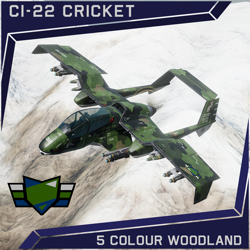 CI-22 Cricket - BDF 5-Colour Woodland preview