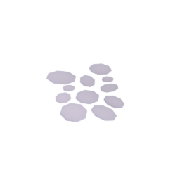 Rock pathway