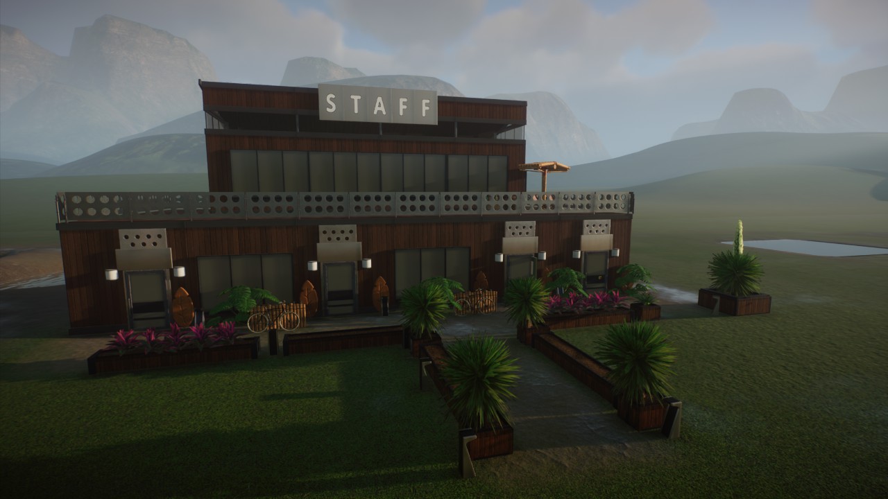 Modern New World Staff facilities large