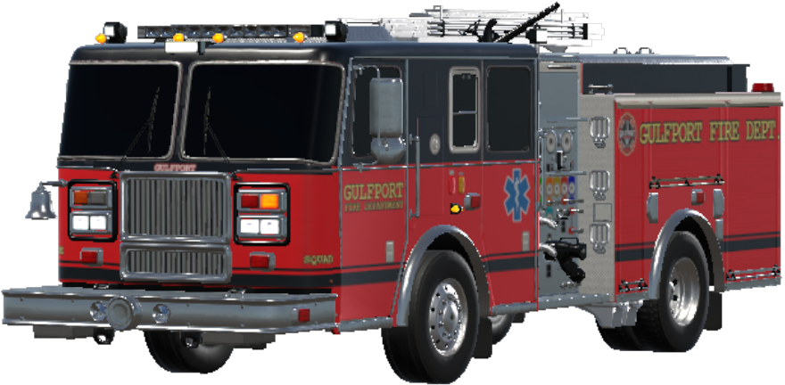 GFD Rescue Engine || Gulfport, MS