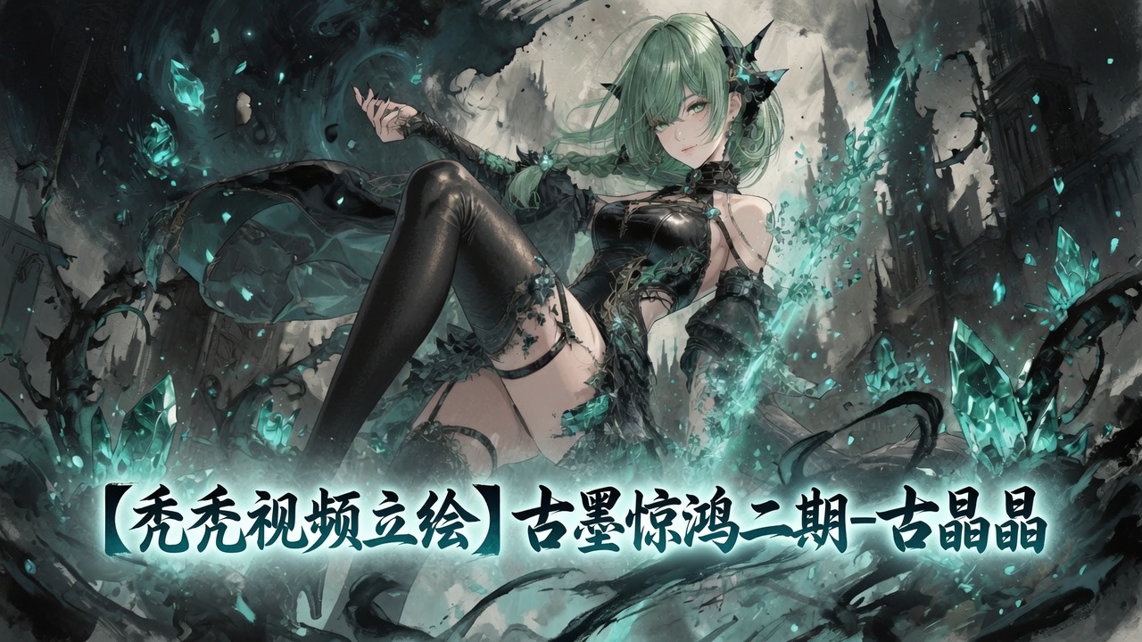 【秃秃视频立绘】古墨惊鸿二期-古晶晶（1*女立绘+NPC+独立战斗小人）