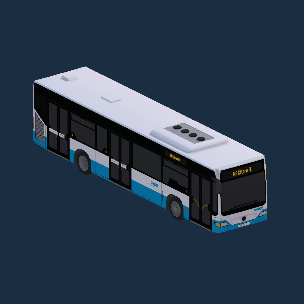 VBZ - Verkehrsbetriebe Zürich - MB Citaro FL (3-Türer)