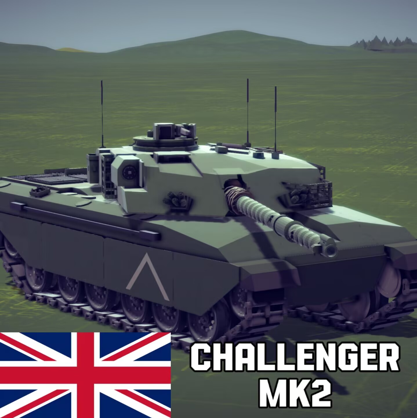 Challenger 1 Mk2 preview