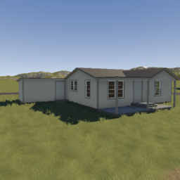 1950s 3 bedroom house with additions (unfurnished)